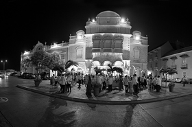 Aduana Plaza in the Walled City of Cartagena de Indias.