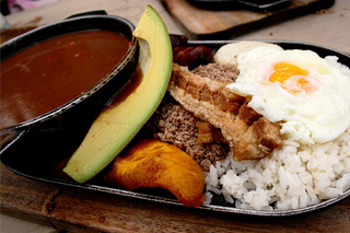 Bandeja Paisa.