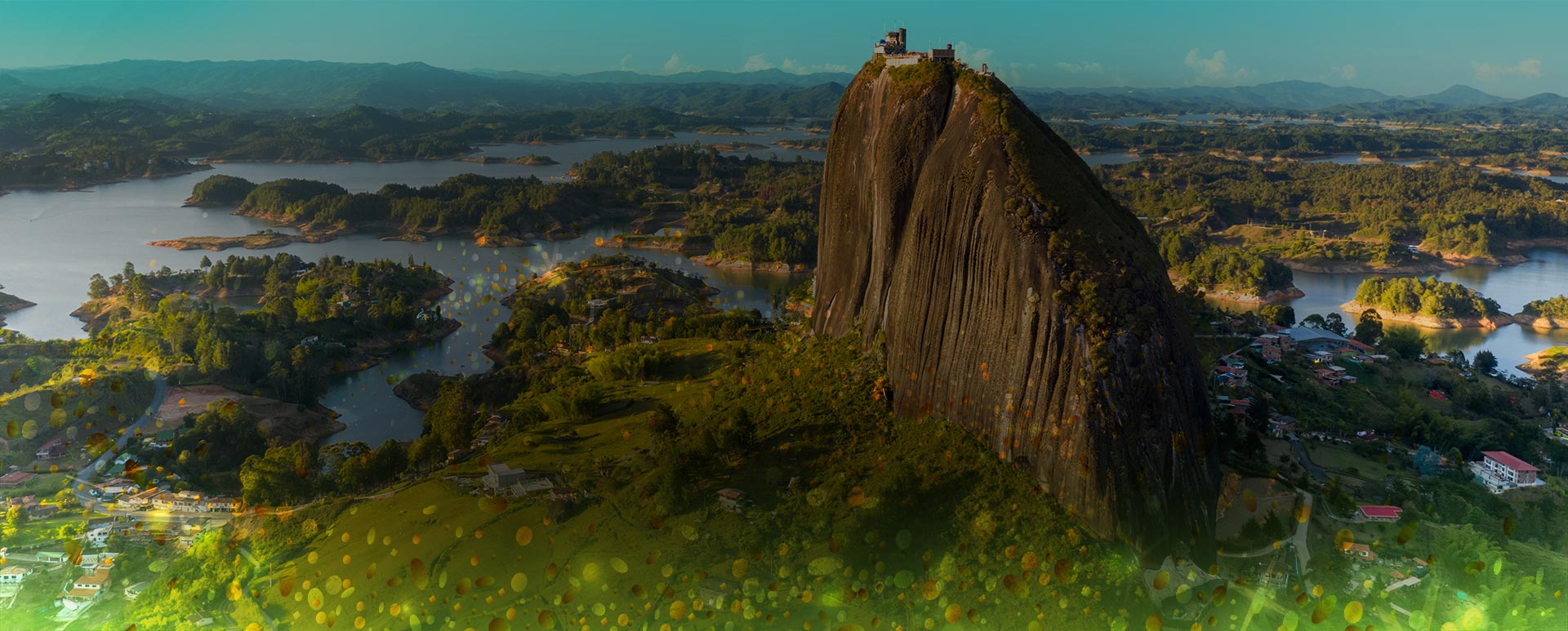 panoramica de guatape antioquia