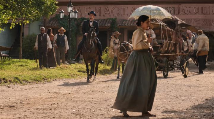 Escena de Cien años de soledad en Macondo