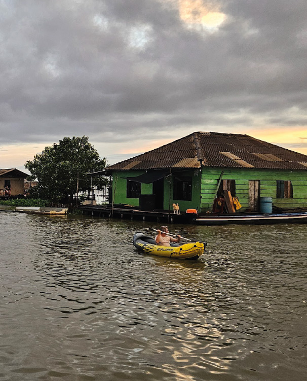 Tour through the stilt villages of Ciénaga Grande, Colombia.