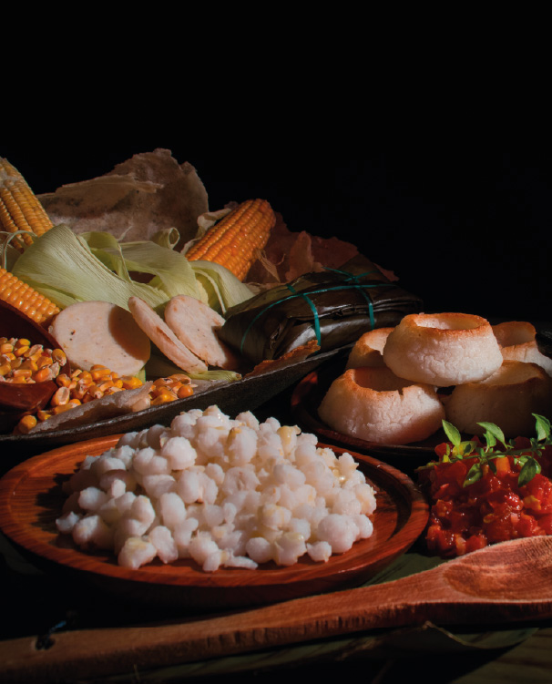 ingredients for Colombian gastronomy