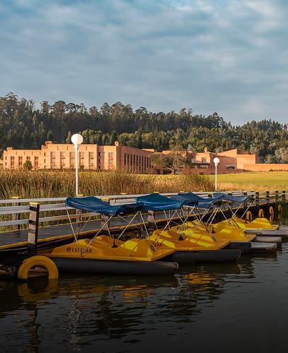 Hotel Estelar Paipa junto al lago y rodeado de naturaleza