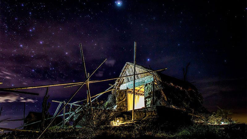 A Beautiful cabin in the middle of the desert. Enjoy Bethel's glamping experience|Colombia Travel