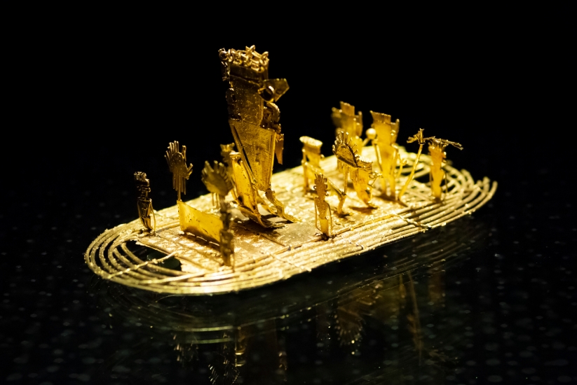 Muisca Raft in Bogotá