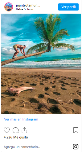 Enlace de Instagram