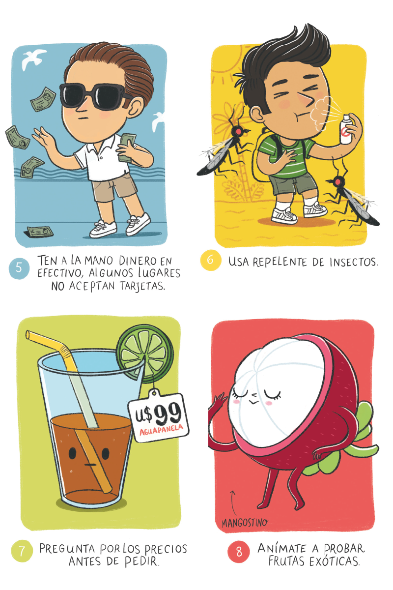 Consejos prácticos para recorrer Colombia.