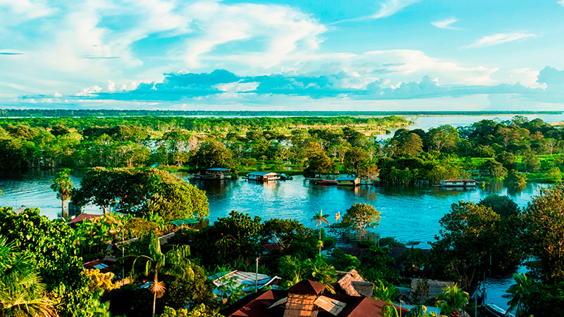 The Amazon River in all its splendor. Explore the rural tourism offerings in this region.