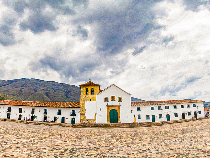 Transport yourself back in time by walking through the beautiful streets of Barichara.