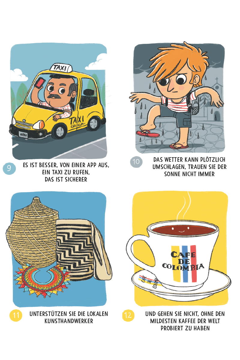 Consejos prácticos para recorrer Colombia.