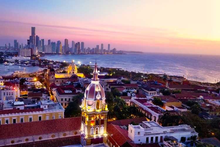 Vista panorámica de Cartagena