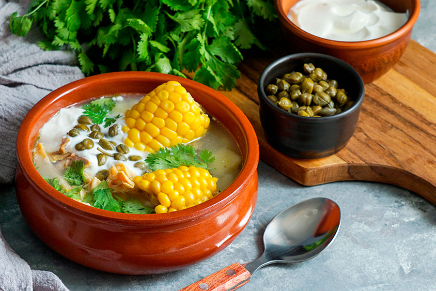 L'ajiaco est un plat typique à déguster à Bogotá