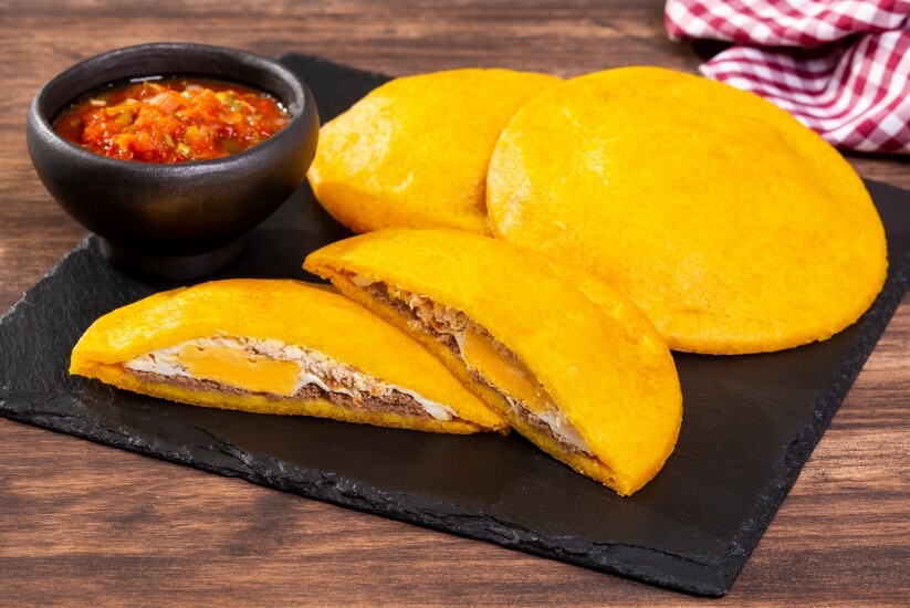 Arepa e huevo