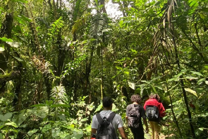 Senderismo en Antioquia, Chorro de las Campanas