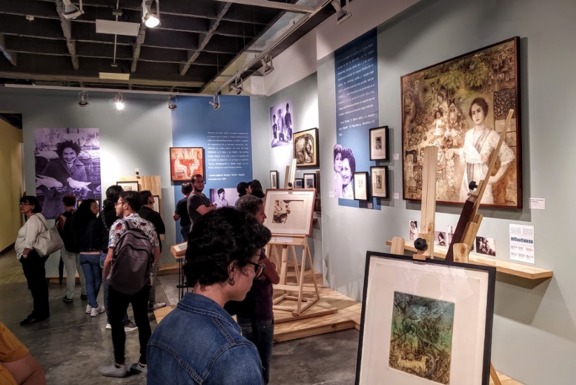 Exposition au Centre Culturel Lucy Tejada, Pereira, Colombie.