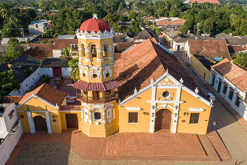 Church of Santa Bárbara, Mompox, Bolívar Department.