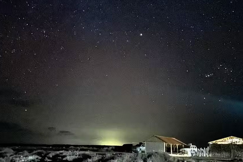 Starry sky in La Guajira