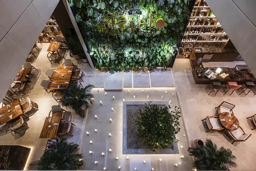 Interior de El Cielo Hotel & Restaurant 