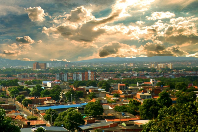 Paisaje de Cúcuta, Colombia.