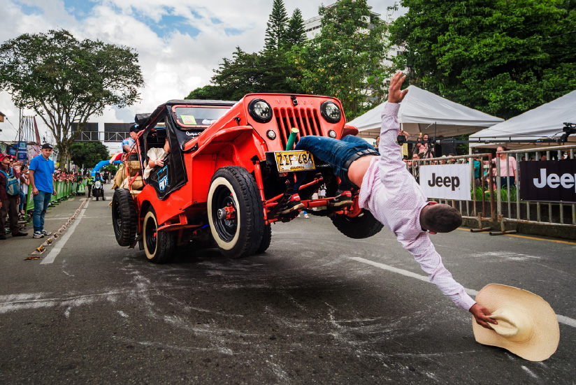 Desfile del Yipao en Armenia, Quindío, Colombia.