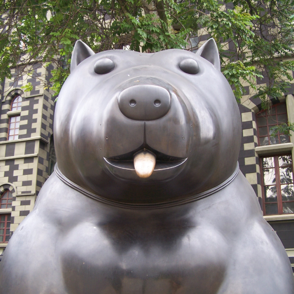 Escultura Botero en Medellín, Colombia