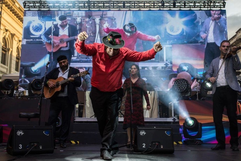 Cultural events around Jazz al Parque, Bogotá, Colombia.