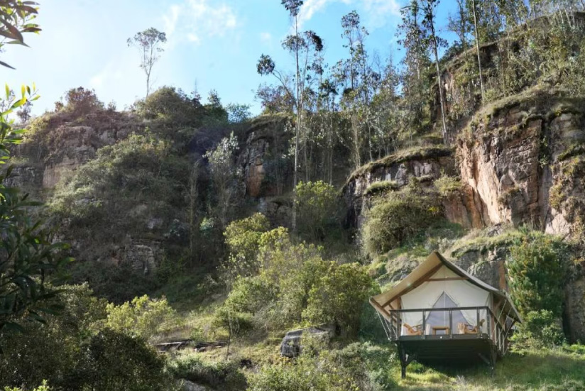 Glamping en Suesca, turismo en Colombia