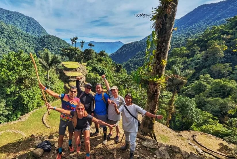 Mountains of Colombia en ruta de senderimo de Ciudad Perdida