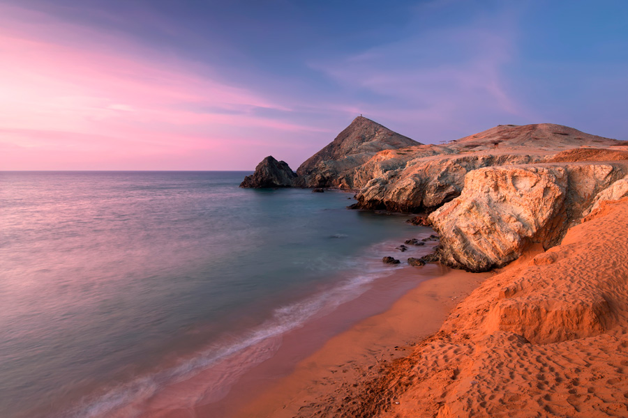 Confortablement chez vous, vous pourrez voir les couchers de soleil colorés des plages de La Guajira | Colombia Travel