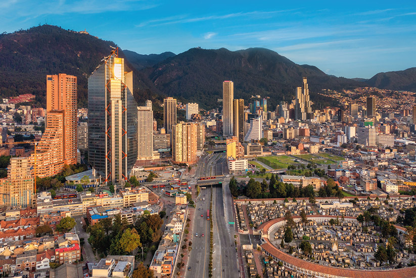 Historic Downtown, Bogotá. 
