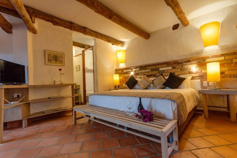 Room at Hotel Terra Barichara, Barichara, Colombia.