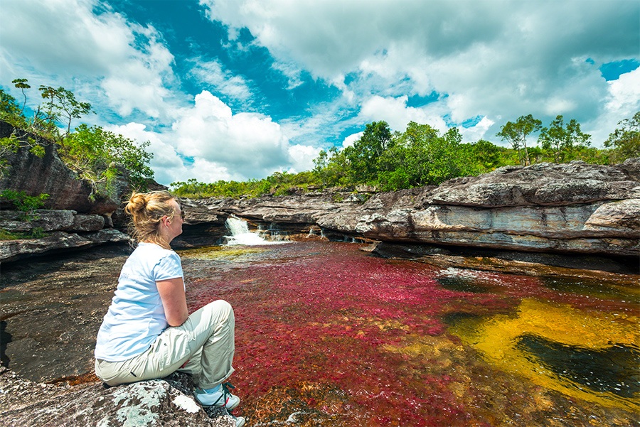 Weather in Colombia feels like spring in Caño Cristales | Colombia Travel