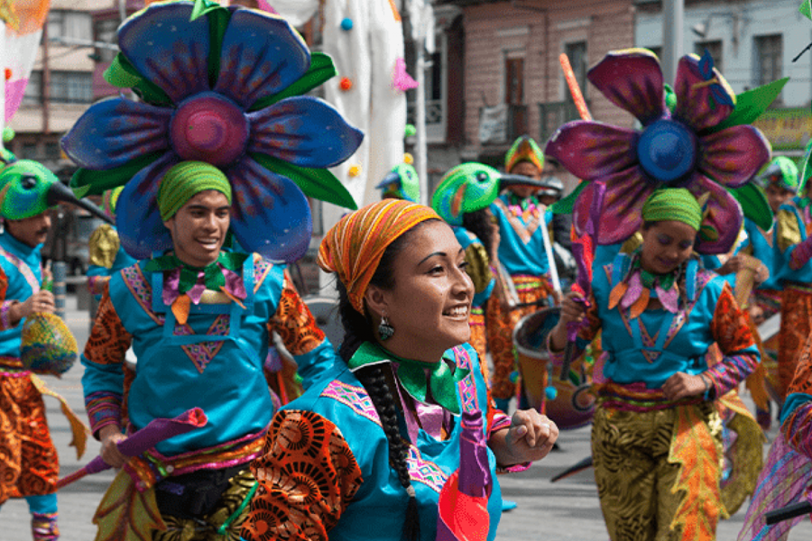 Black and White Carnival</strong> is actually filled with colors | Colombia Travel