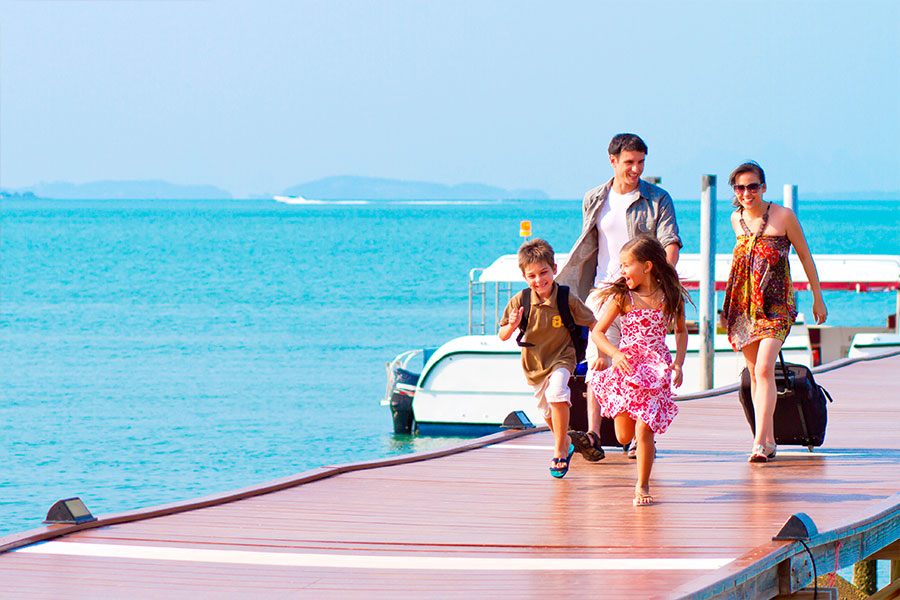 viajando con niños