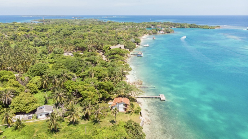 Una panorámica de las paradisiacas Islas del Rosario