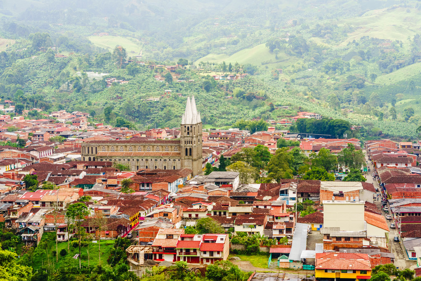 Jardín, town of Antioquia.