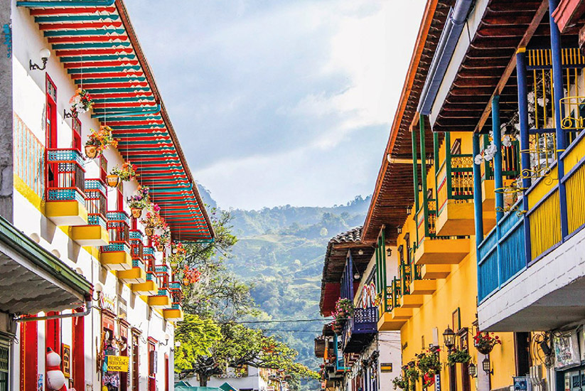 Historic downtown, Jardín, Antioquia.