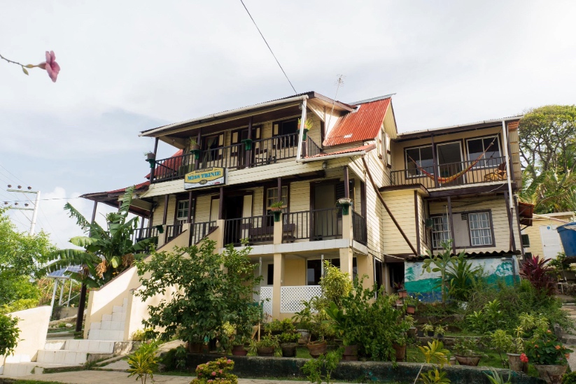 Miss Trinie’s is one of the native lodges on the island of San Andrés, Colombia.