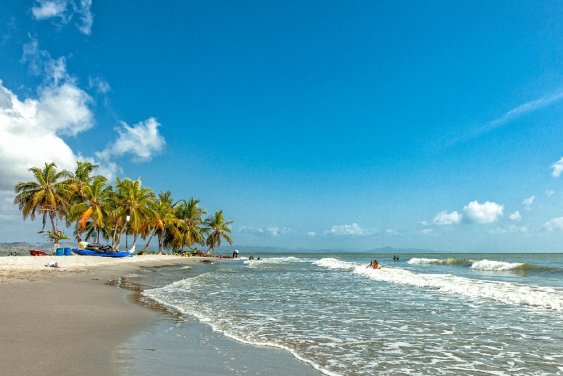Playa en Necoclí, Colombia.