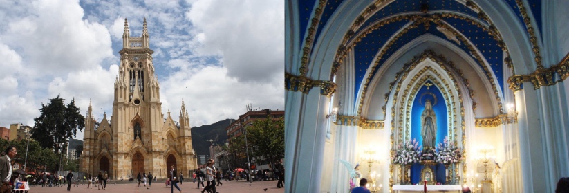 Nuestra Señora de Lourdes, Basílica Menor, Bogotá, Colombia.
