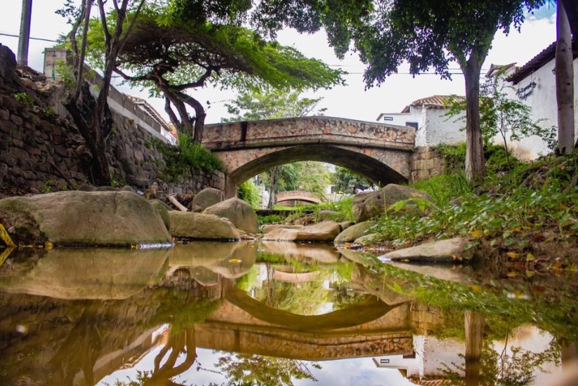 Puentes de Calicanto, Girón, Colombia.