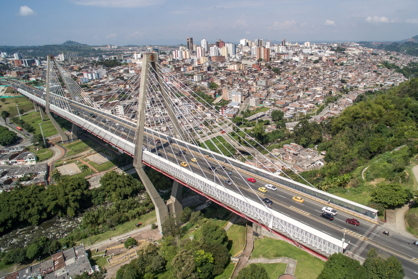 César Gaviria Trujillo Viadukt, Pereira, Kolumbien