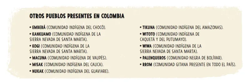 Un país multicultural.