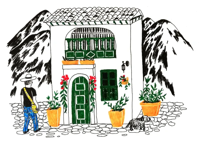 Fachada Histórica de Villa de Leyva, Pueblo Patrimonio de Colombia