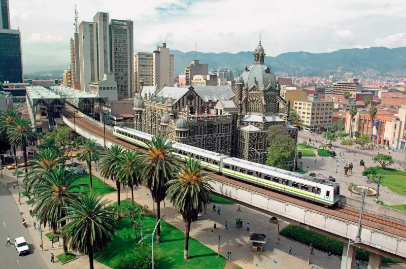 Medellín with all its infrastructure