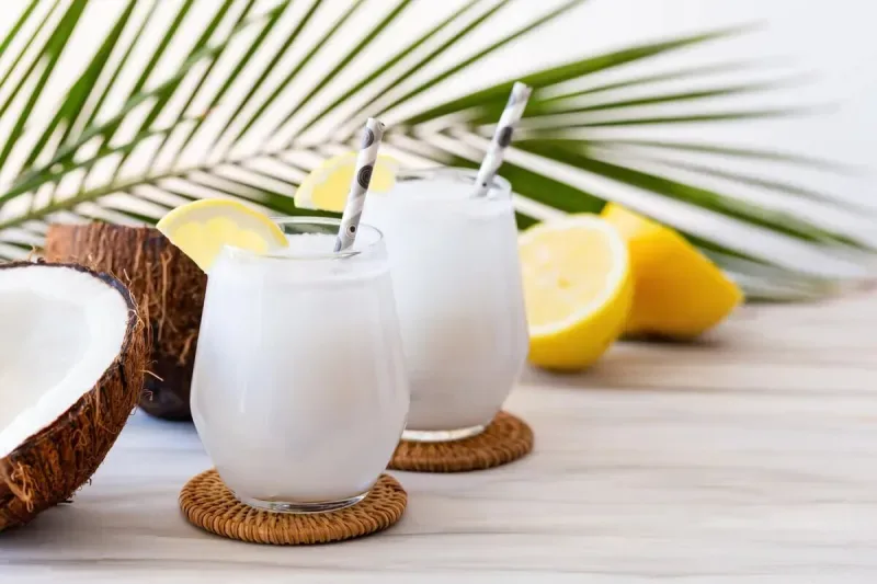 Try Colombian coconut lemonade