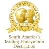 Sello World Travel Awards 2024 a mejor destino de luna de miel de Sudamérica