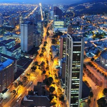 Panorámica de Bogotá, ciudad destacada en los world travel awards