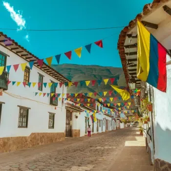 Villa de Leyva, one of the Colombian heritage towns 