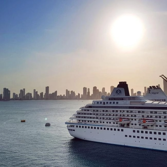 Sailing in Cartagena